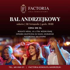 Andrzejki 2026 - Factoria Konin - 28.11.26